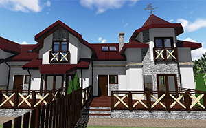 Готові рішення для бізнесу - Спарені каркасні будинки